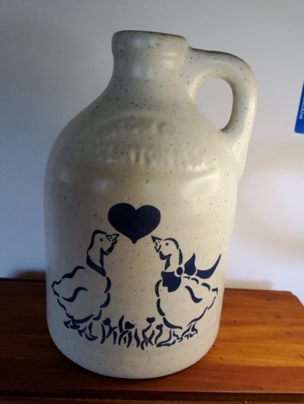 Harris Potteries Stoneware Jug Greese.